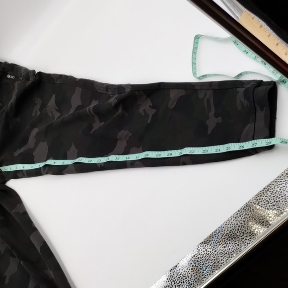 90 Degrees by Reflex joggers Black Green Camo Joggers Pockets Small - Picture 9 of 11